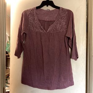 Sonoma blouse purple